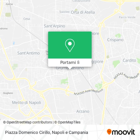 Mappa Piazza Domenico Cirillo