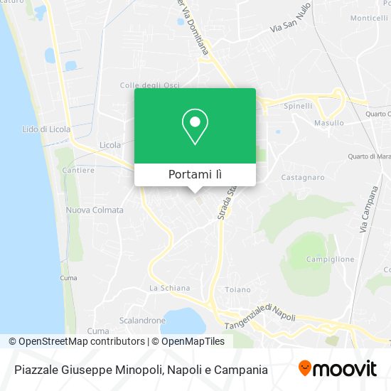 Mappa Piazzale Giuseppe Minopoli