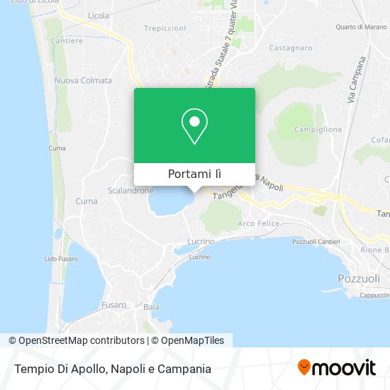 Mappa Tempio Di Apollo