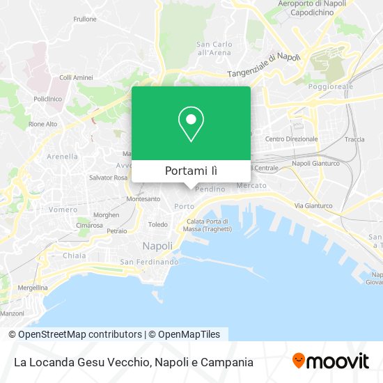 Mappa La Locanda Gesu Vecchio