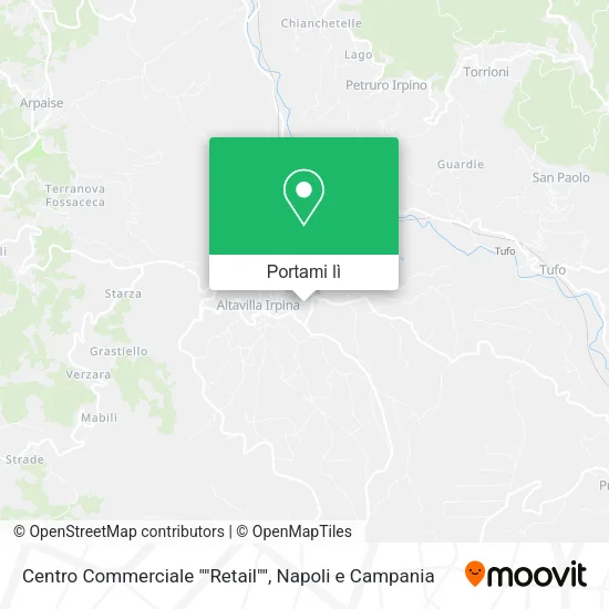 Mappa Centro Commerciale ""Retail""