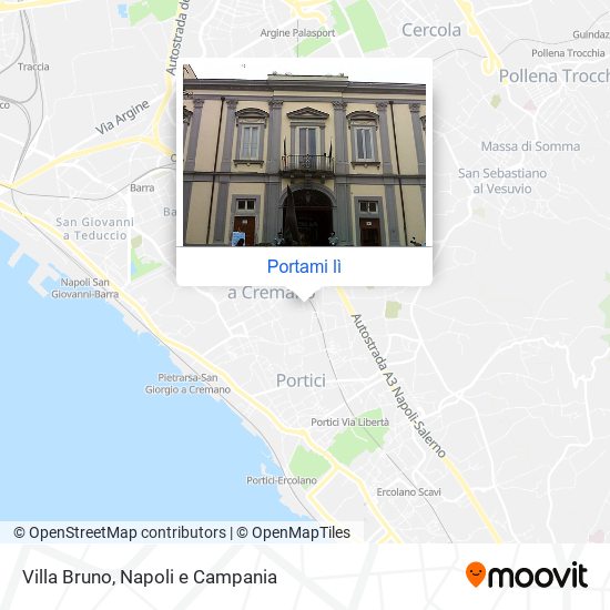 Mappa Villa Bruno