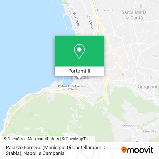 Mappa Palazzo Farnese (Municipio Di Castellamare Di Stabia)