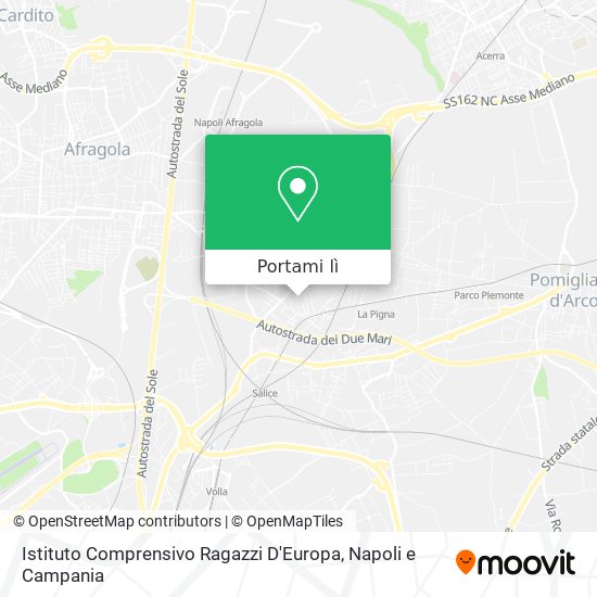 Mappa Istituto Comprensivo Ragazzi D'Europa