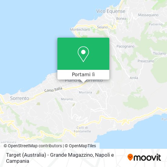 Mappa Target (Australia) - Grande Magazzino