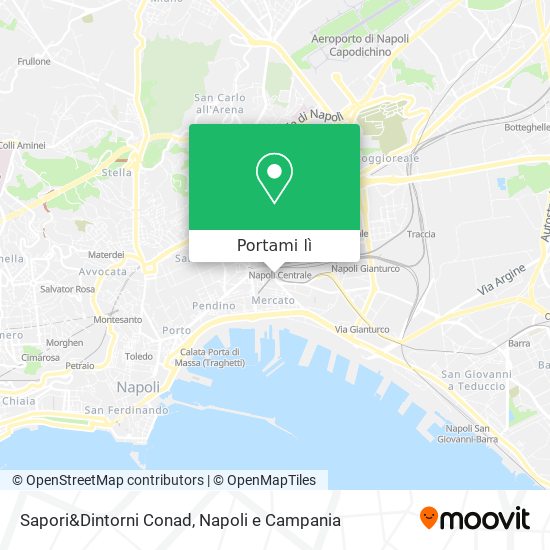 Mappa Sapori&Dintorni Conad