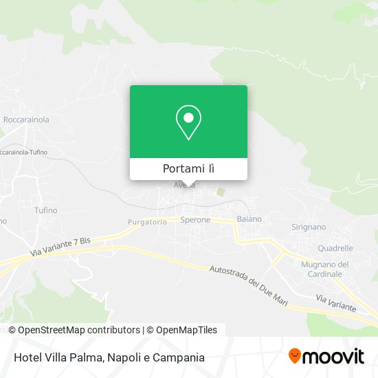 Mappa Hotel Villa Palma