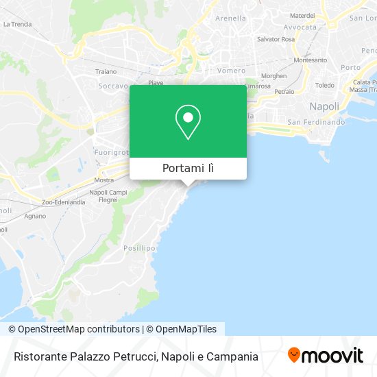 Mappa Ristorante Palazzo Petrucci