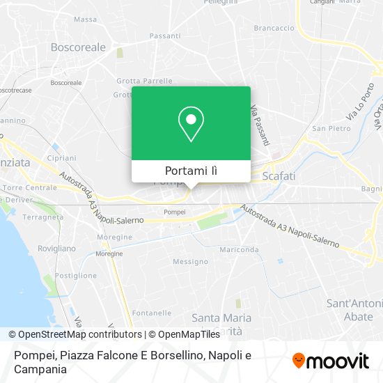 Mappa Pompei, Piazza Falcone E Borsellino