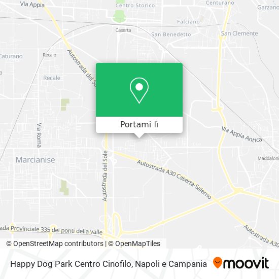Mappa Happy Dog Park Centro Cinofilo