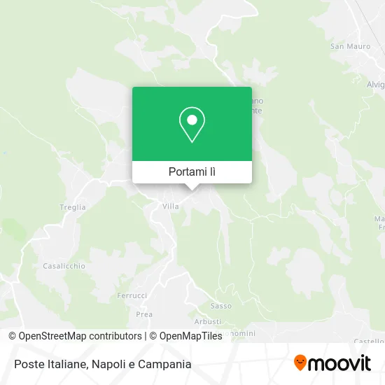 Mappa Poste Italiane