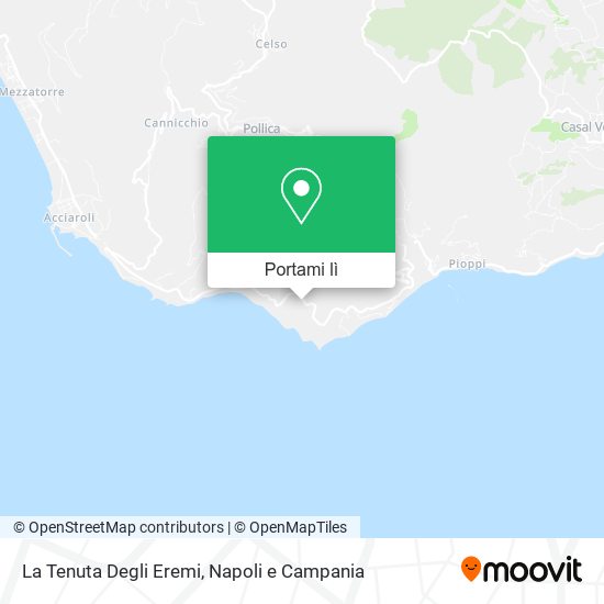 Mappa La Tenuta Degli Eremi