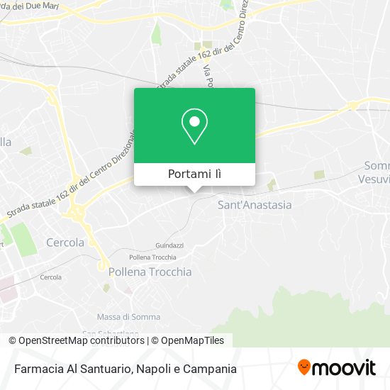 Mappa Farmacia Al Santuario