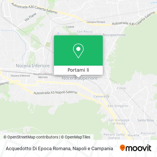 Mappa Acquedotto Di Epoca Romana