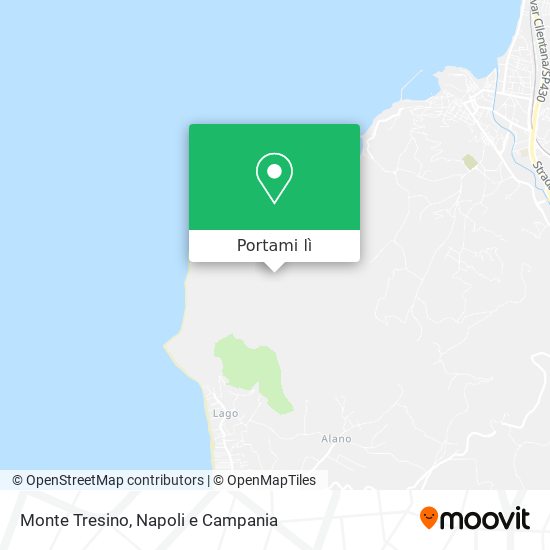 Mappa Monte Tresino