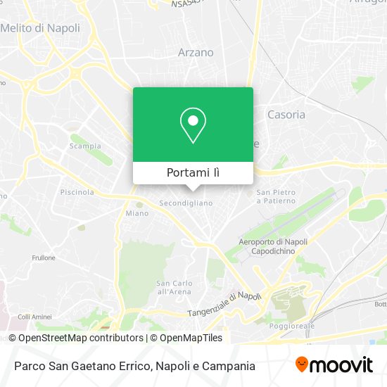 Mappa Parco San Gaetano Errico
