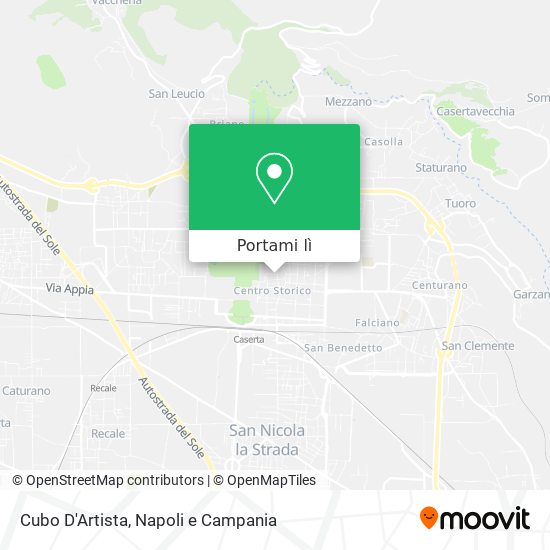 Mappa Cubo D'Artista