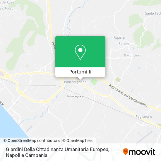 Mappa Giardini Della Cittadinanza Umanitaria Europea