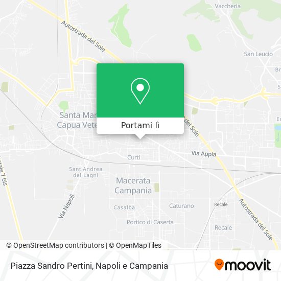 Mappa Piazza Sandro Pertini
