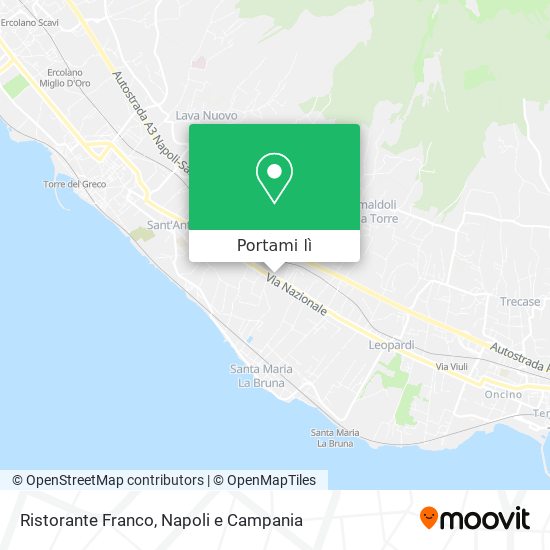 Mappa Ristorante Franco