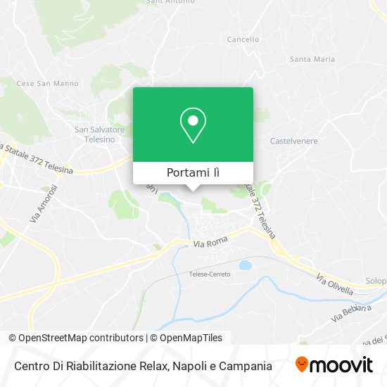 Mappa Centro Di Riabilitazione Relax