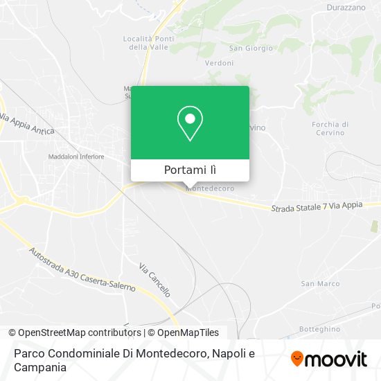 Mappa Parco Condominiale Di Montedecoro