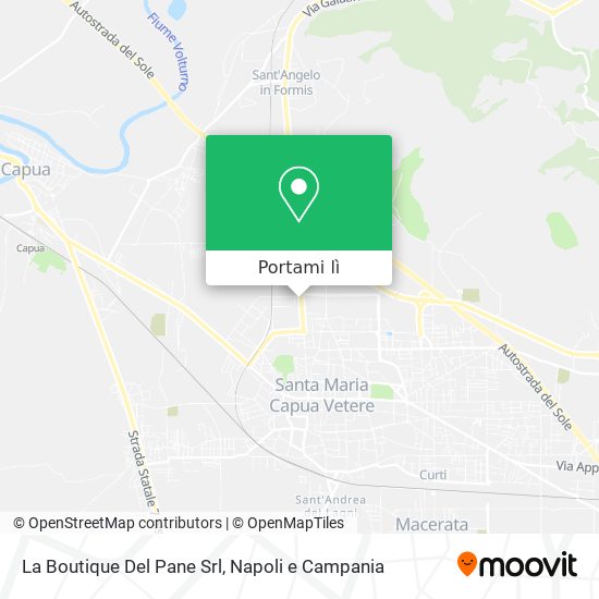 Mappa La Boutique Del Pane Srl
