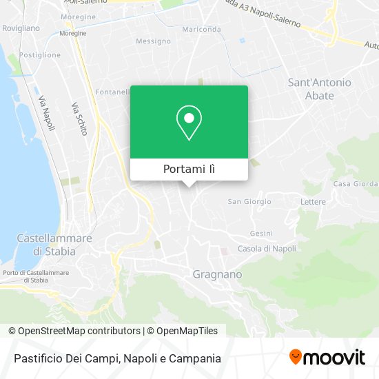Mappa Pastificio Dei Campi