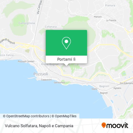 Mappa Vulcano Solfatara