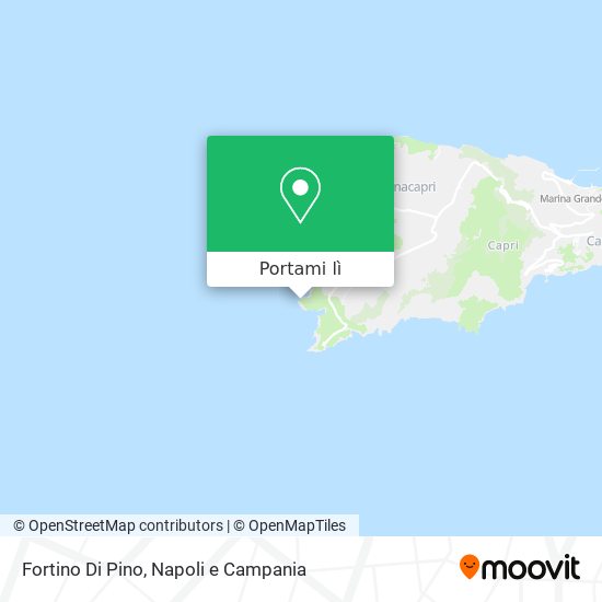 Mappa Fortino Di Pino