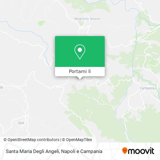 Mappa Santa Maria Degli Angeli
