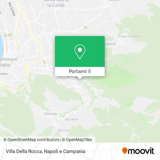 Mappa Villa Della Rocca