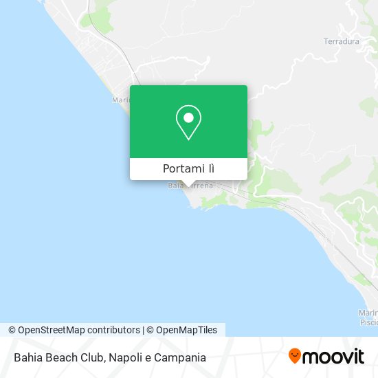 Mappa Bahia Beach Club