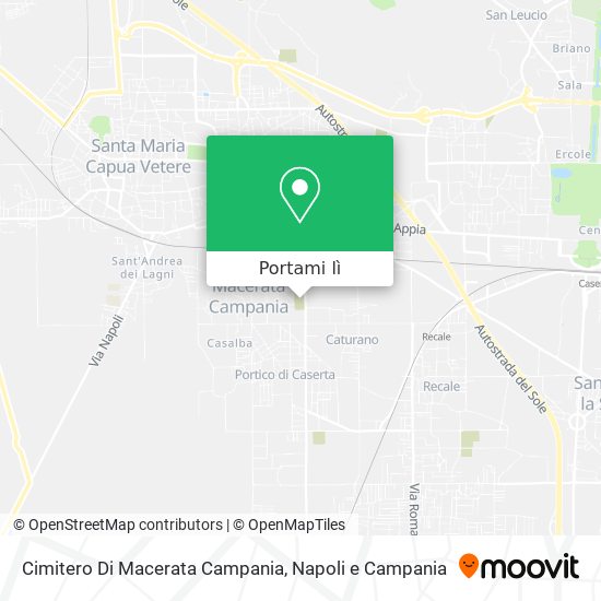 Mappa Cimitero Di Macerata Campania