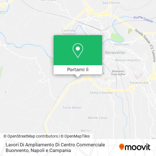 Mappa Lavori Di Ampliamento Di Centro Commerciale Buonvento