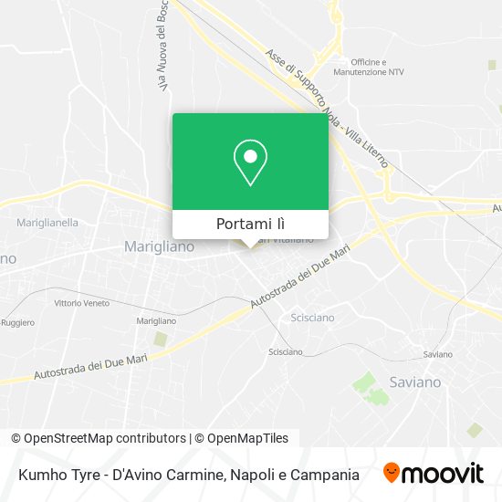 Mappa Kumho Tyre - D'Avino Carmine