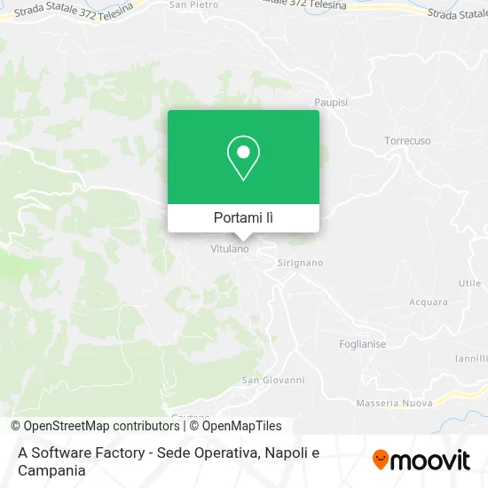 Mappa A Software Factory - Sede Operativa