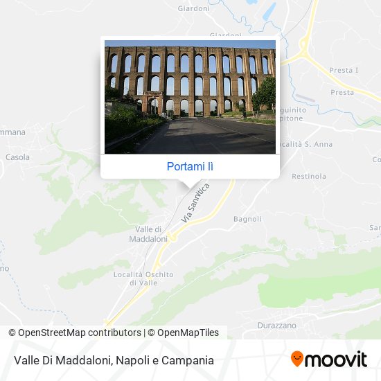 Mappa Valle Di Maddaloni