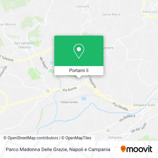 Mappa Parco Madonna Delle Grazie