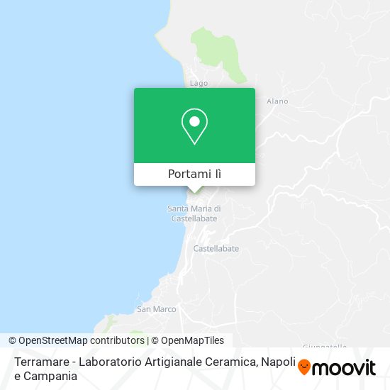 Mappa Terramare - Laboratorio Artigianale Ceramica