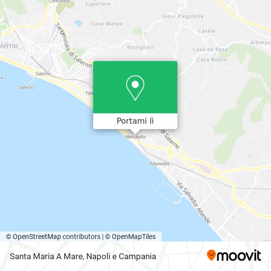 Mappa Santa Maria A Mare