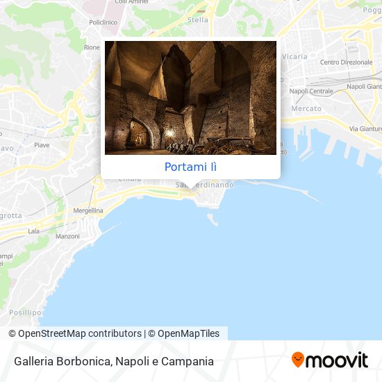Mappa Galleria Borbonica