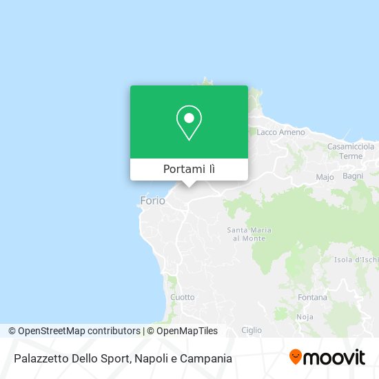 Mappa Palazzetto Dello Sport