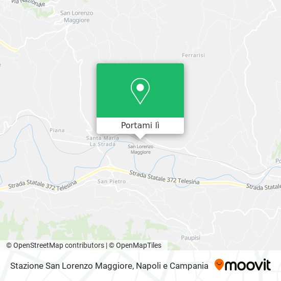Mappa Stazione San Lorenzo Maggiore