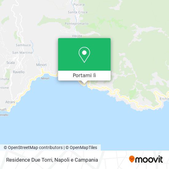Mappa Residence Due Torri