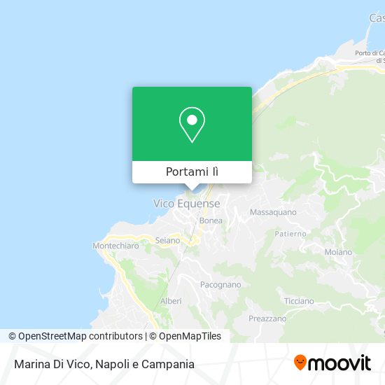 Mappa Marina Di Vico