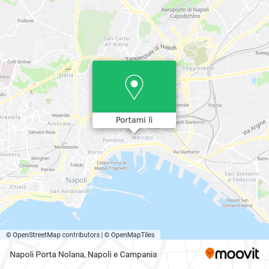 Mappa Napoli Porta Nolana