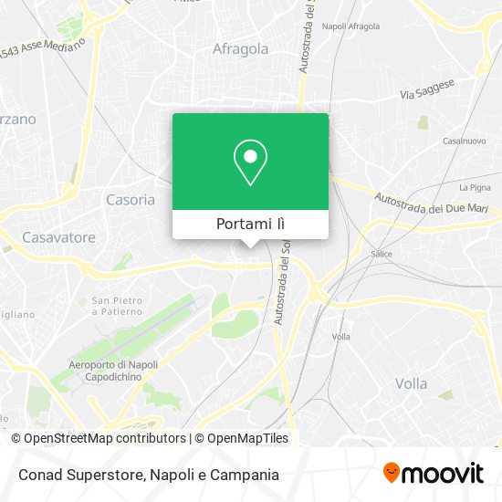 Mappa Conad Superstore