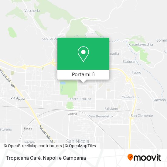 Mappa Tropicana Cafè
