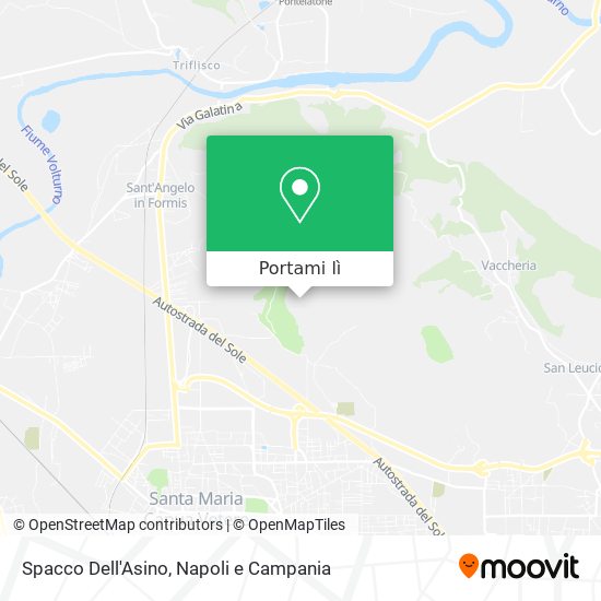 Mappa Spacco Dell'Asino